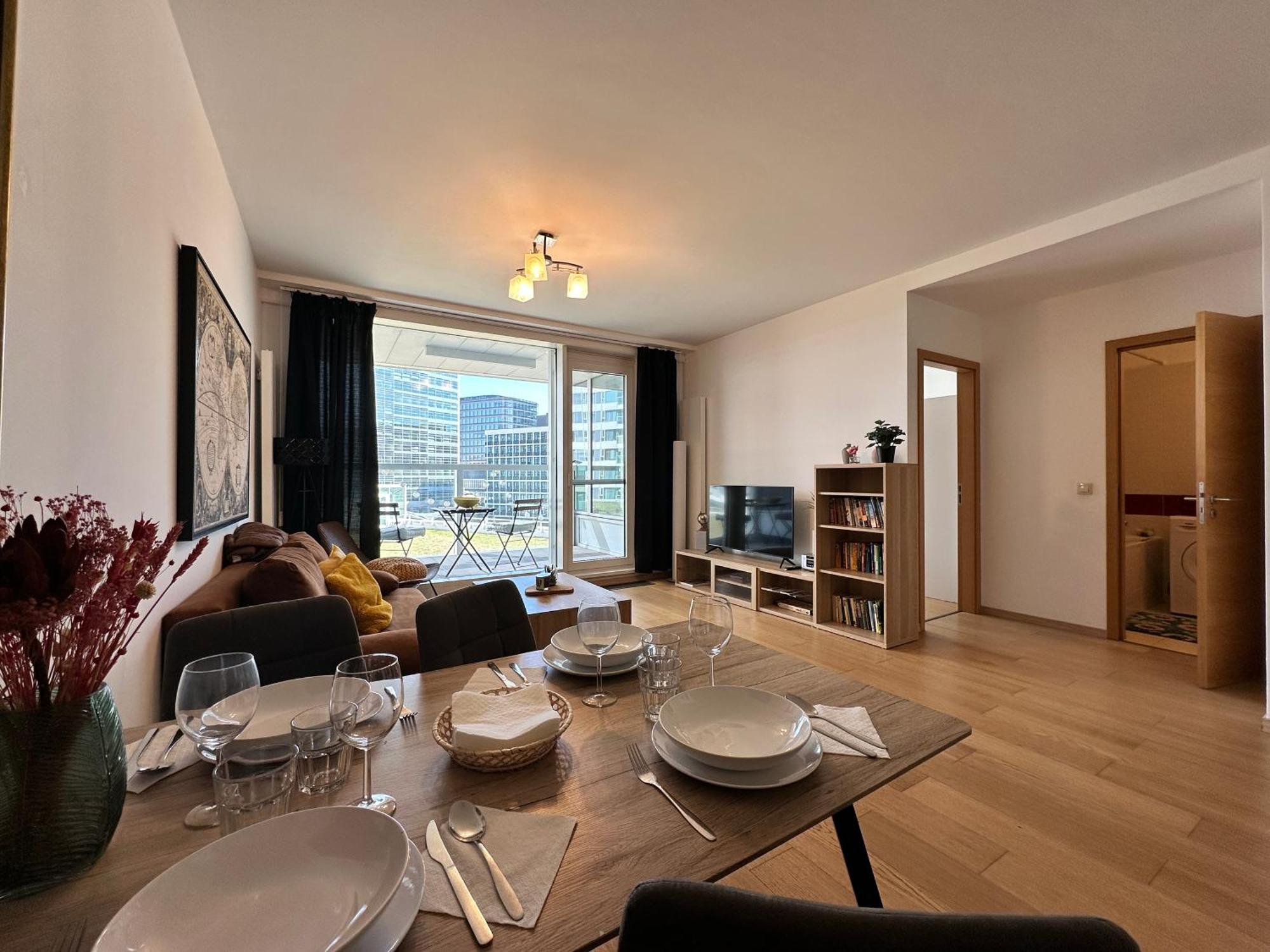 Apartamento Self Check-In, Danube Bank, Free Parking Bratislava Exterior foto