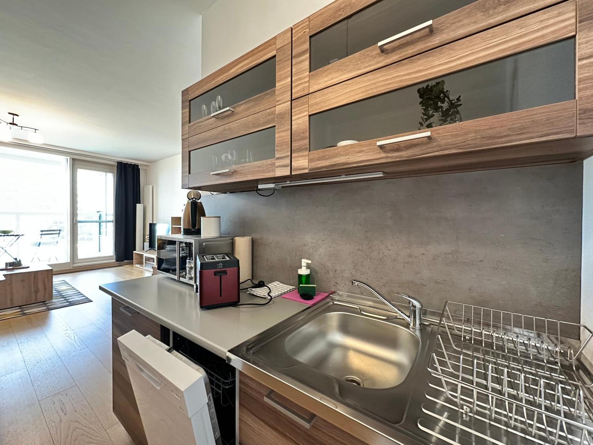 Apartamento Self Check-In, Danube Bank, Free Parking Bratislava Exterior foto